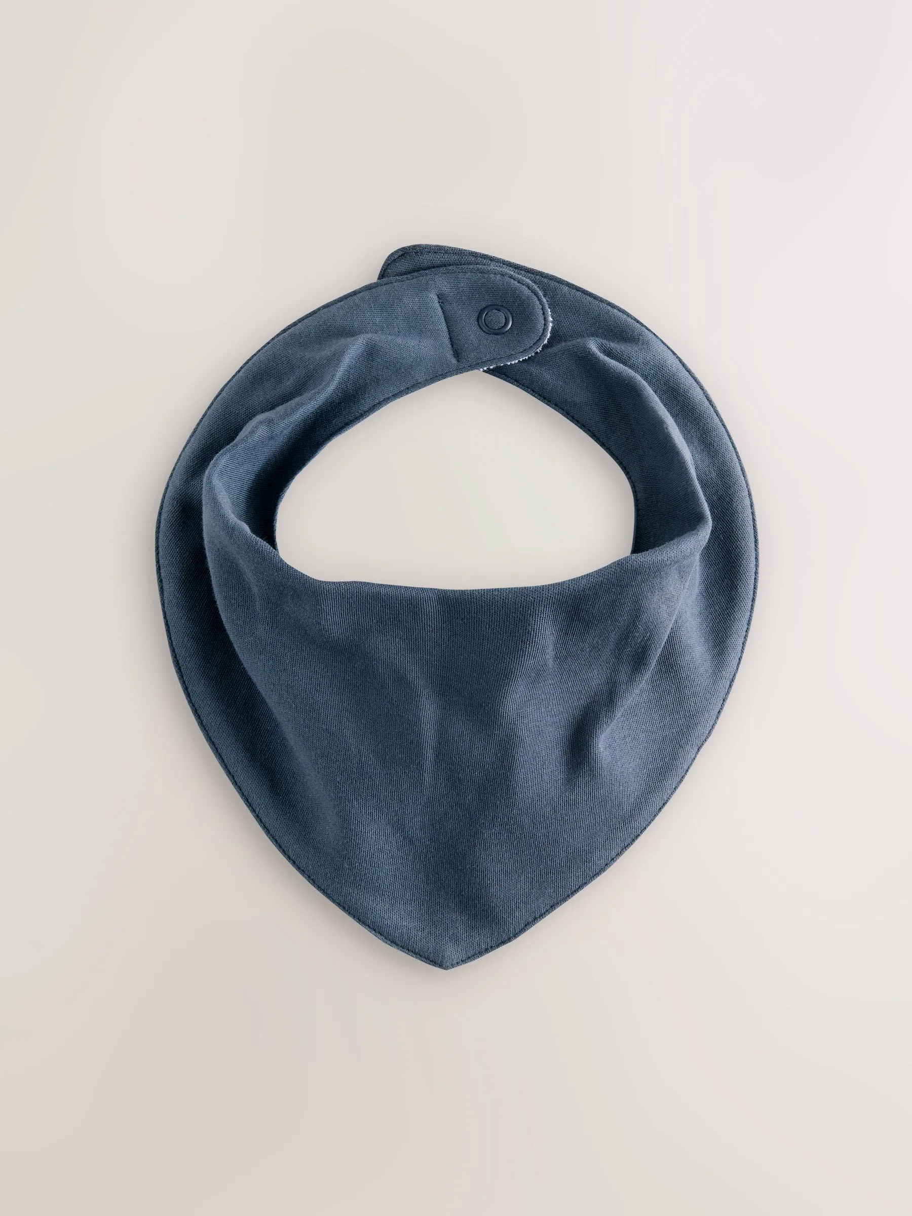 Blauw - 5 Kwijlslabbetjes voor baby's