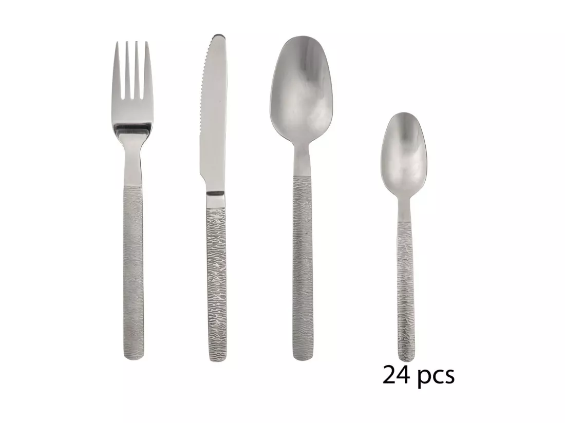 Ménagère Inox 24 Pièces 