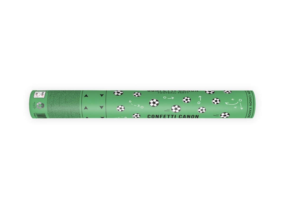 Confetti Kanon Voetbal 40cm