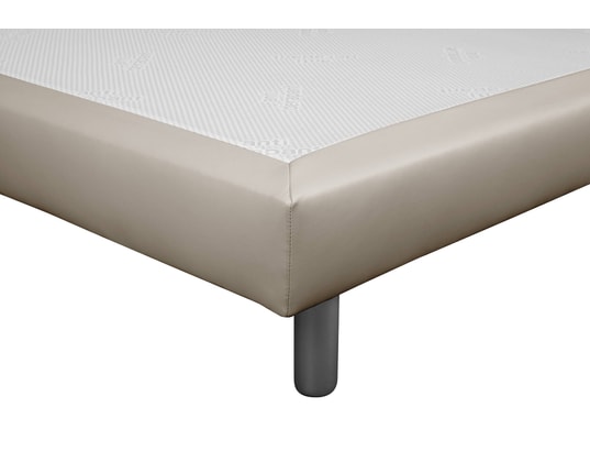CONCEPT1 - Sommier  90 x 200 Chatel Light 90x200cm Cannes blanc