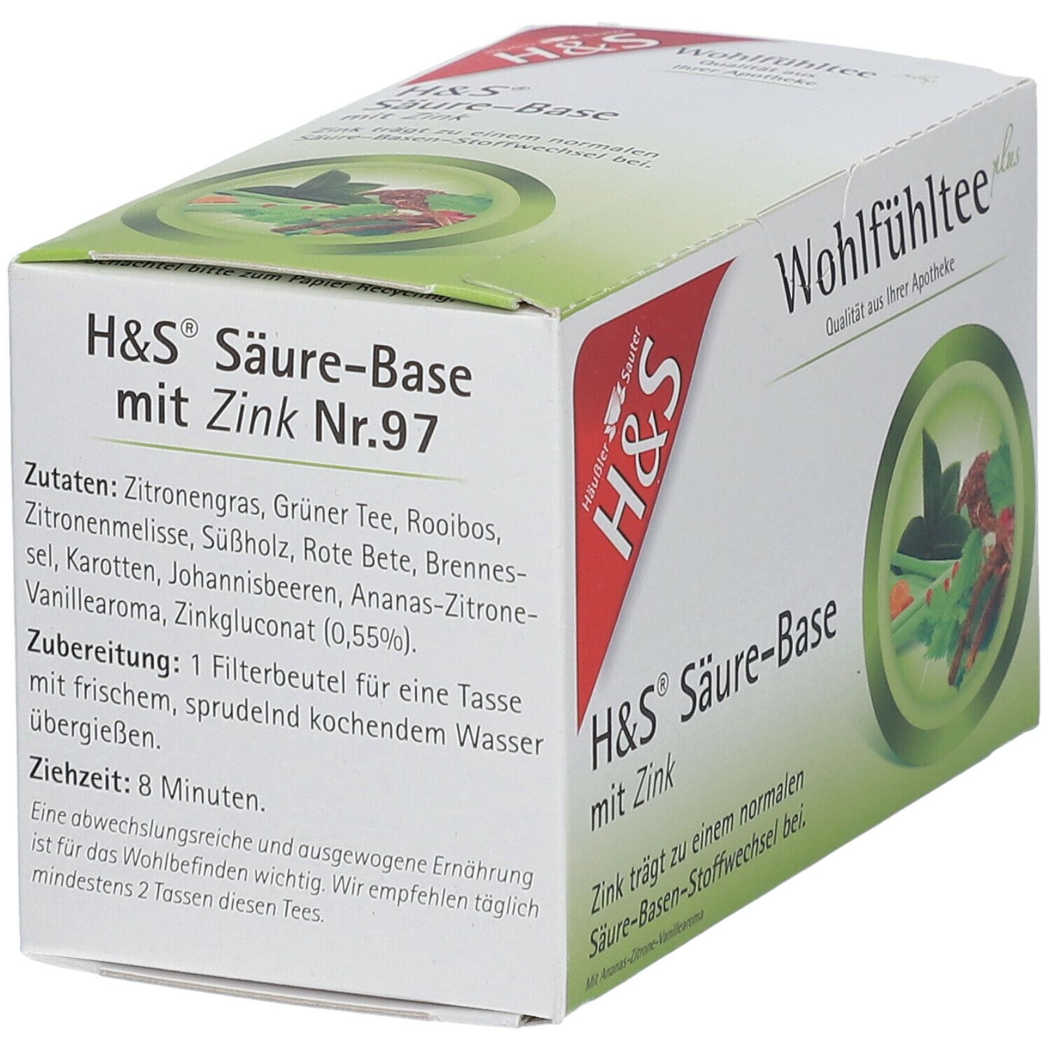 H&S® Säure-Basentee mit Zink