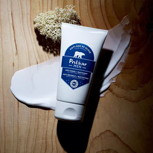 Polaar Men Anti-Ice Age Matificante Anti-Rugas com Peptídeo Polar 50ml