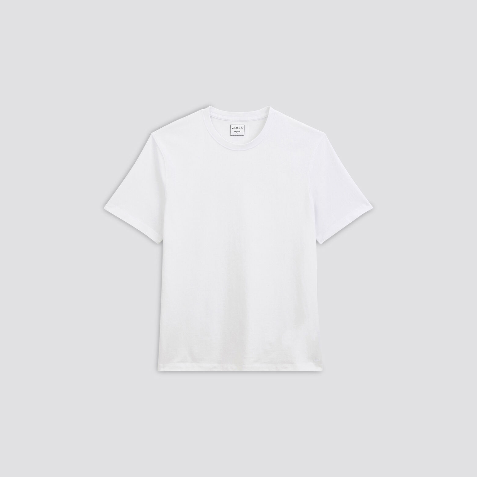 Tee shirt 'le parfait by JULES' coton issu de l'ag Blanc