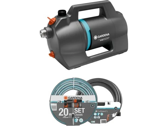 Gardena Elektrisk trykpumpe 4200 Silent, sæt