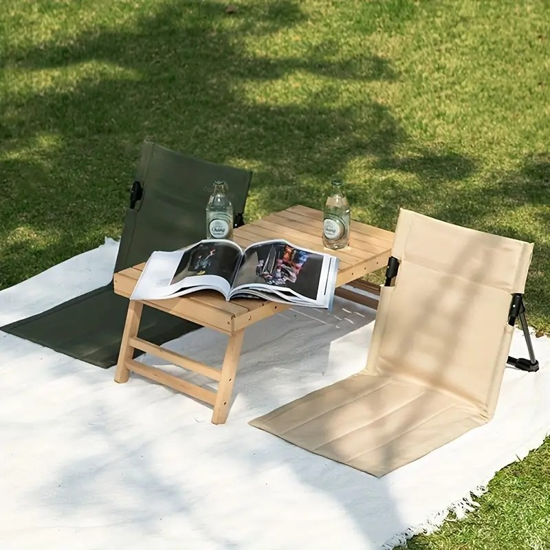 Faltbarer Outdoor Sitz Camping Stuhl Festival Sessel mit Tragetasche - Grün
