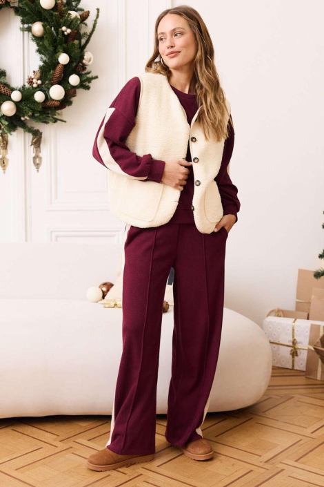 LolaLiza bordeaux dames broek