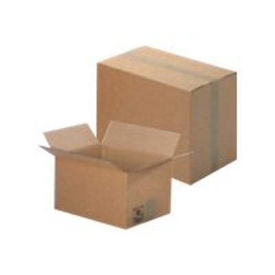 Carton caisse américaine - 31 cm x 22 cm x 25 cm - Double cannelure - Logistipack