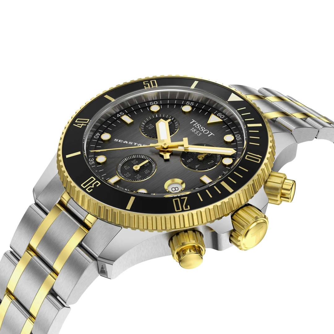 Tissot Seastar 1000 Chronograph 38mm Bicolor