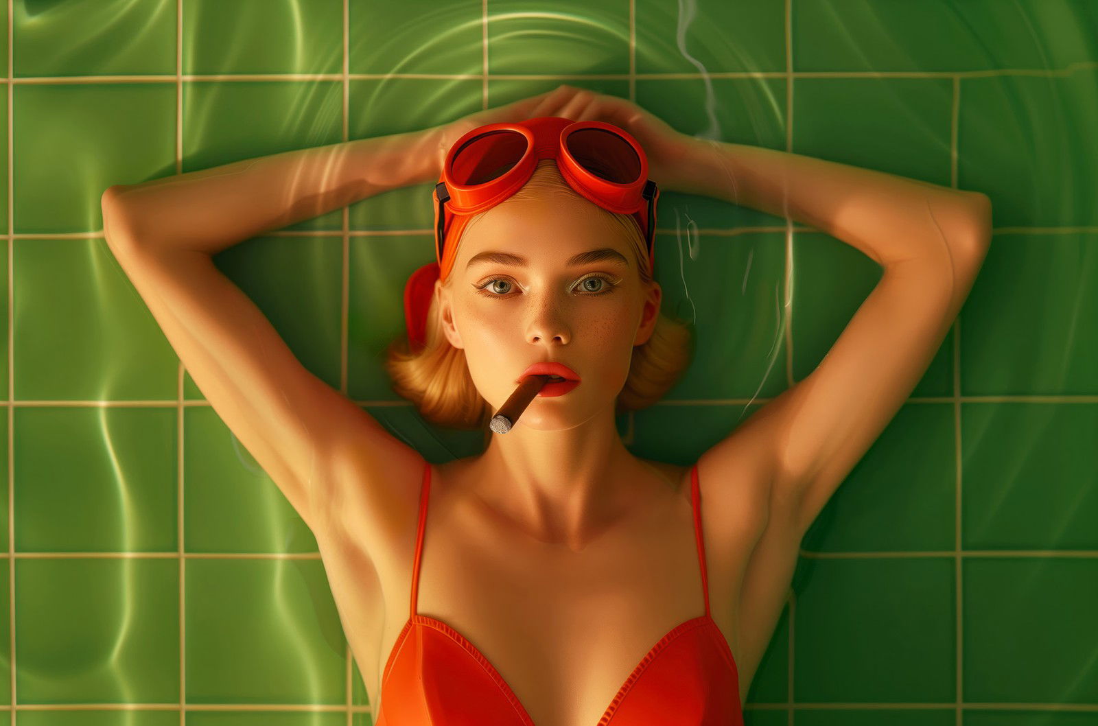 Pool 01 by Manu Grinspan - Limited Edition. Edition of: 150. Signed.