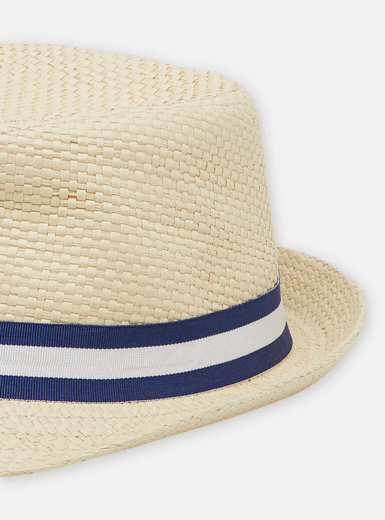 Chapeau panama en paille pour garçon