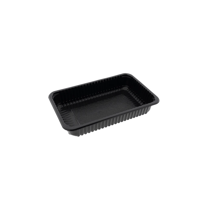 PP Maaltijdschaal bakje bami 500cc zw th  (6151800386314)