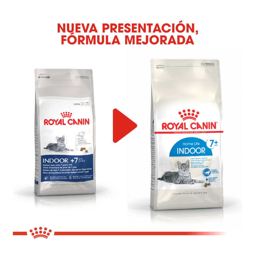 Ração Royal Canin Home Life Indoor 7+ para gatos