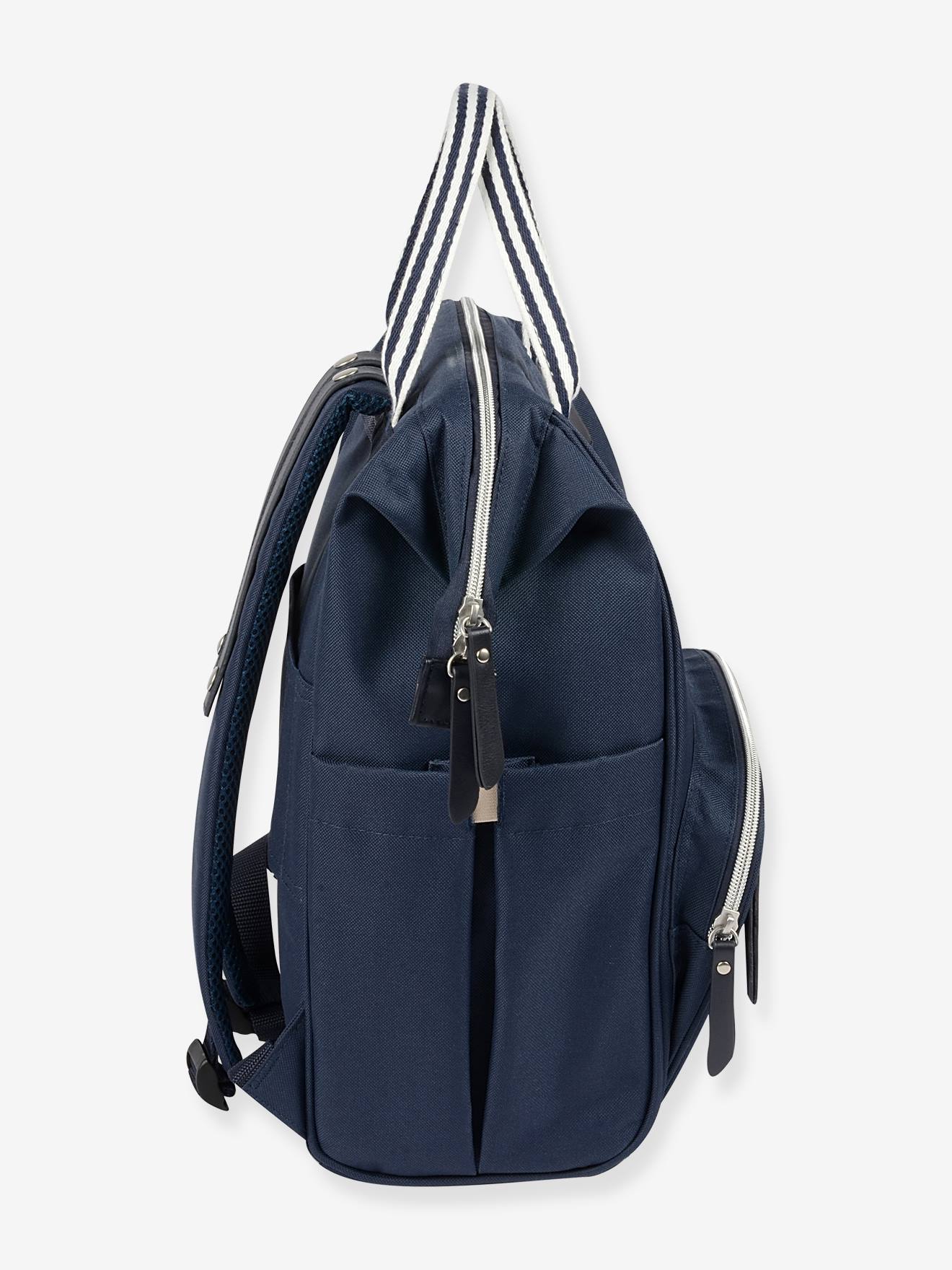 Bolsa de maternidade BEABA Wellington lisa azul-escura