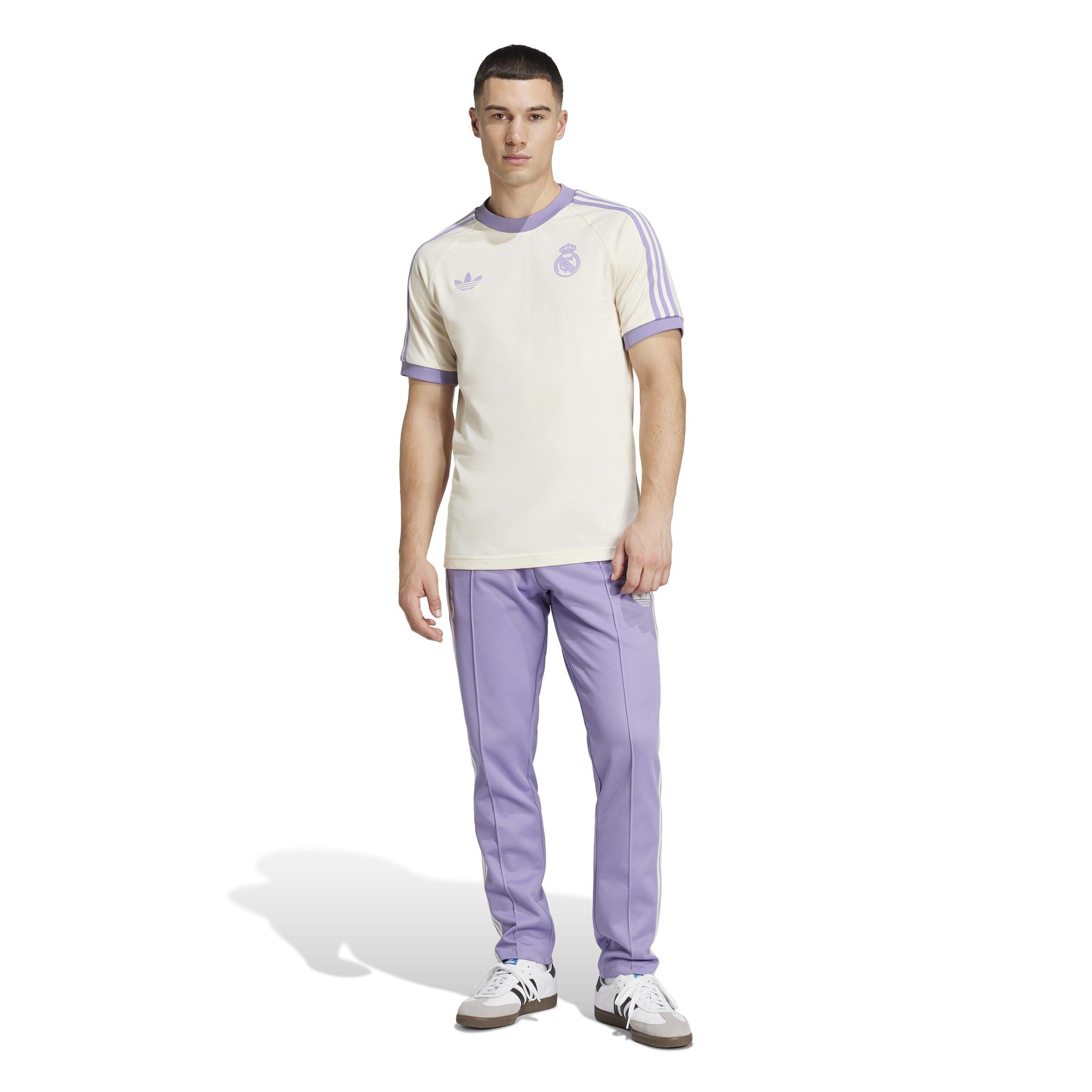 adidas Originals Real Madrid Adicolor Classics 3 Stripes T Shirt Adults