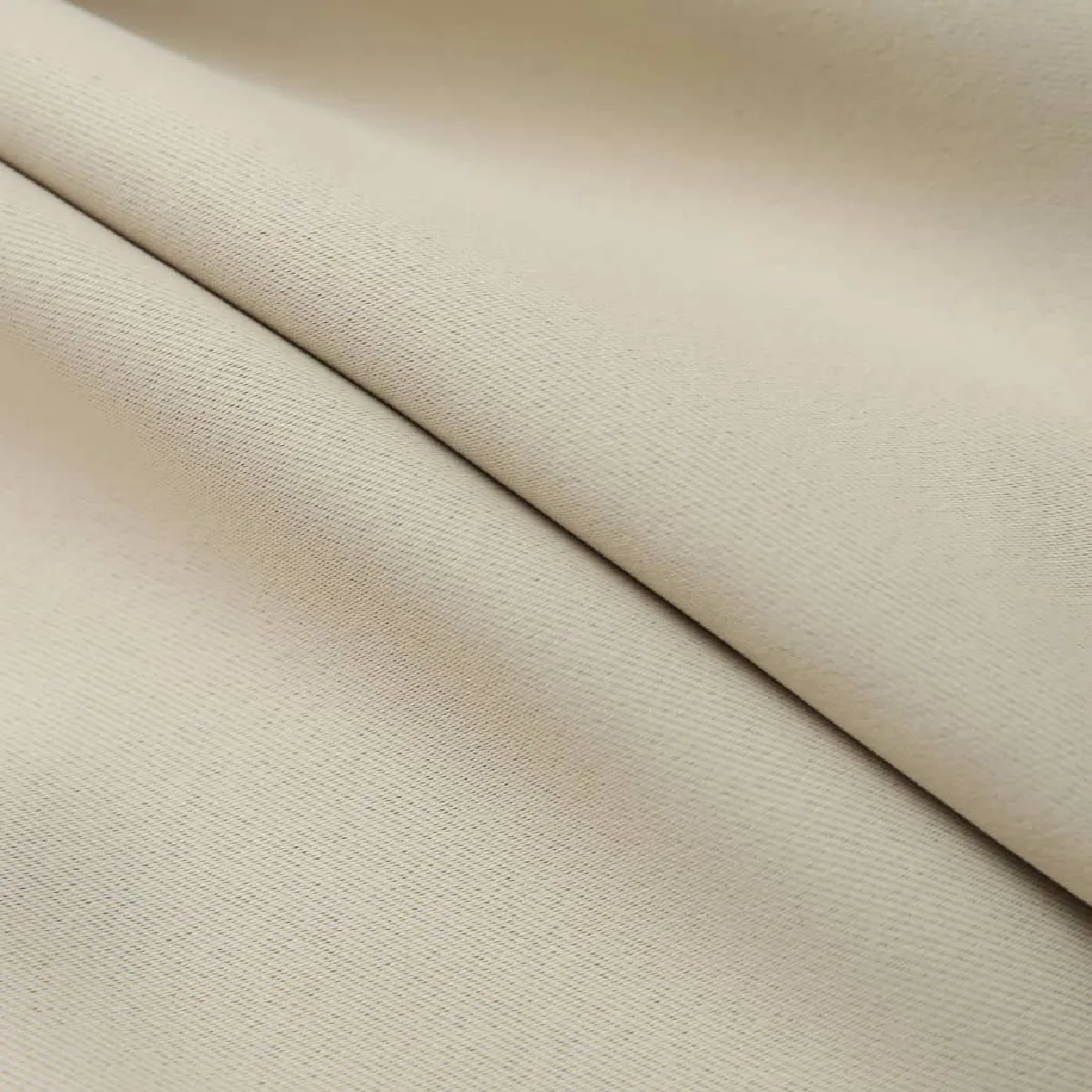vidaXL Rideaux occultants Beige avec crochets 2 pcs 140x175 cm