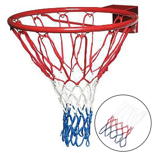 Nett til basketballkurv - nylon - flerfarget