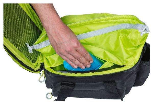 Sacoche de Porte-Bagage Basil Miles Trunkbag XL Pro MIK 36L Noir Jaune