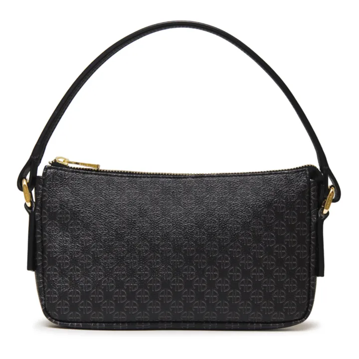 Anine Bing Sac Bianca Monogramme | Noir