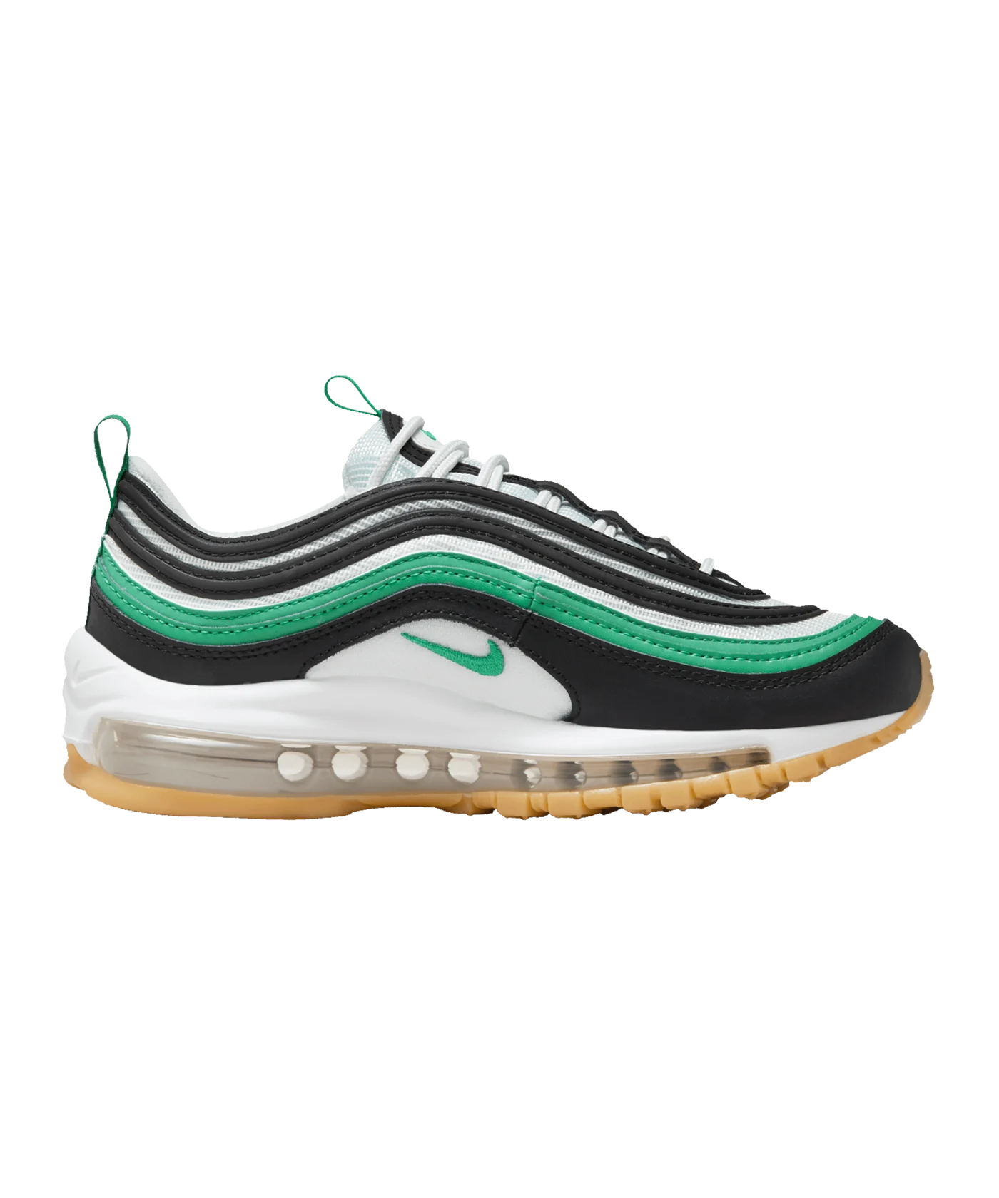 Nike Air Max 97 Kids Schwarz Grün F035