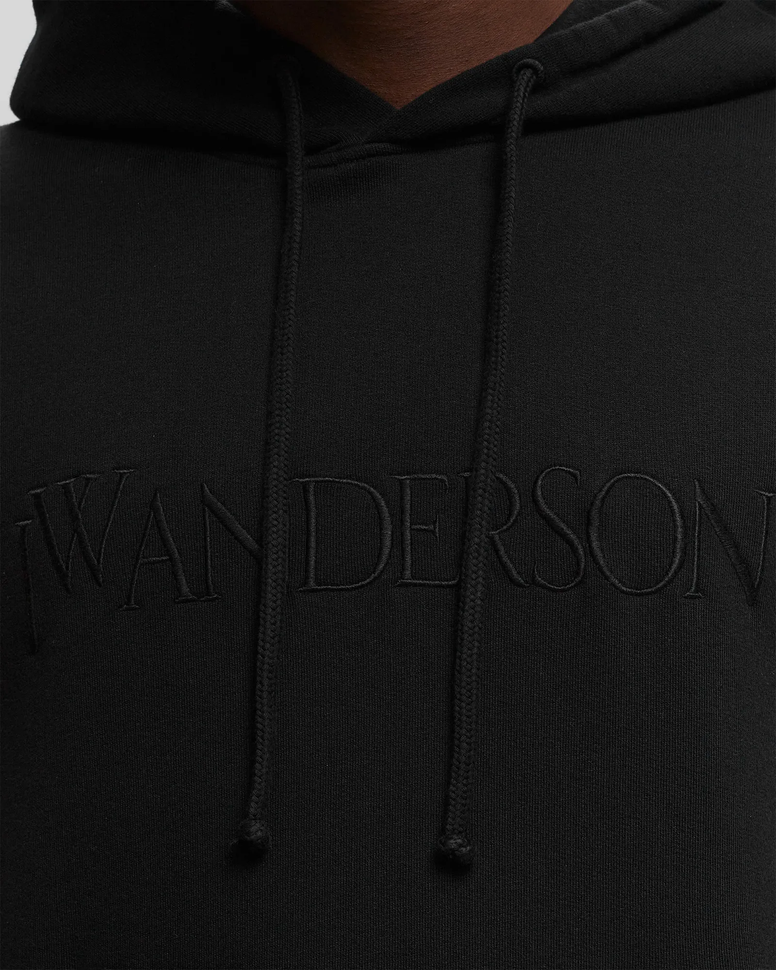 JW Anderson LOGO EMBROIDERY HOODIE
