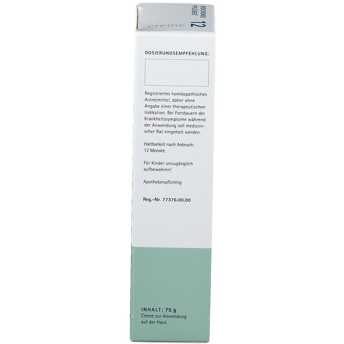 Biochemie Pflüger® Nr. 12 Calcium sulfuricum D4 Creme