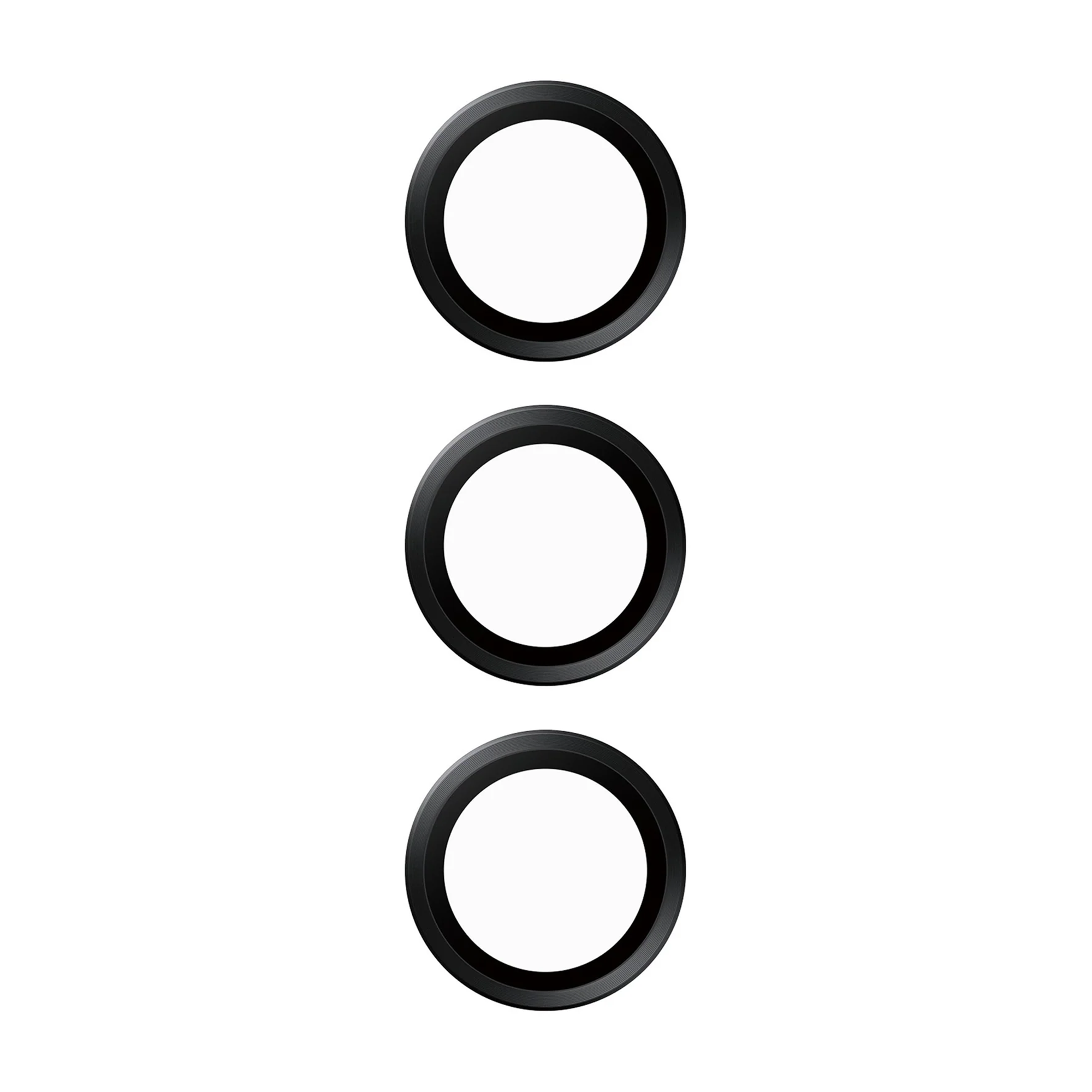 Hoops Samsung Galaxy A55 Kameraschutz Objektiv Ring Protector Abdeckung (1227) - Schwarz