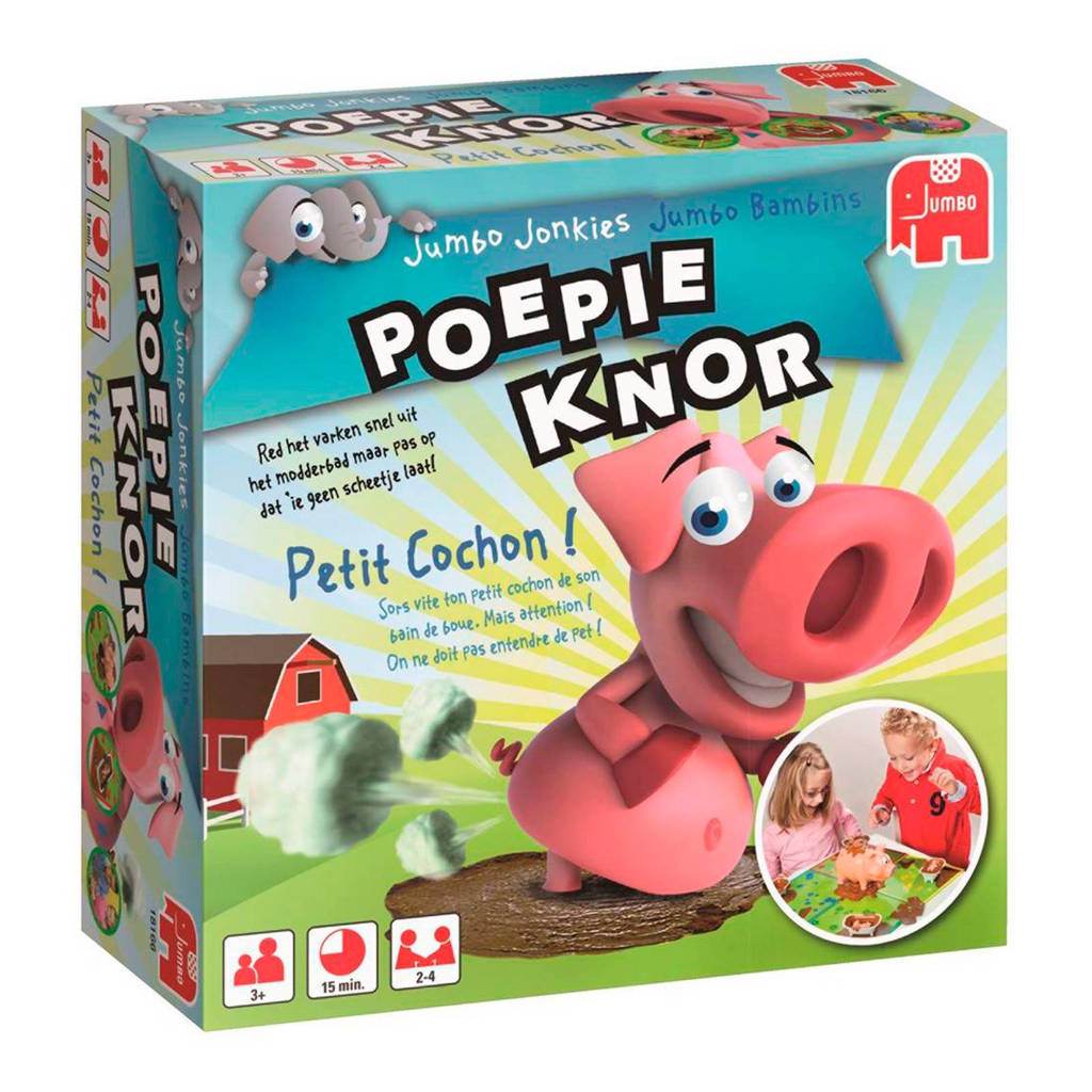De kinderen vinden het superPoepie Knor