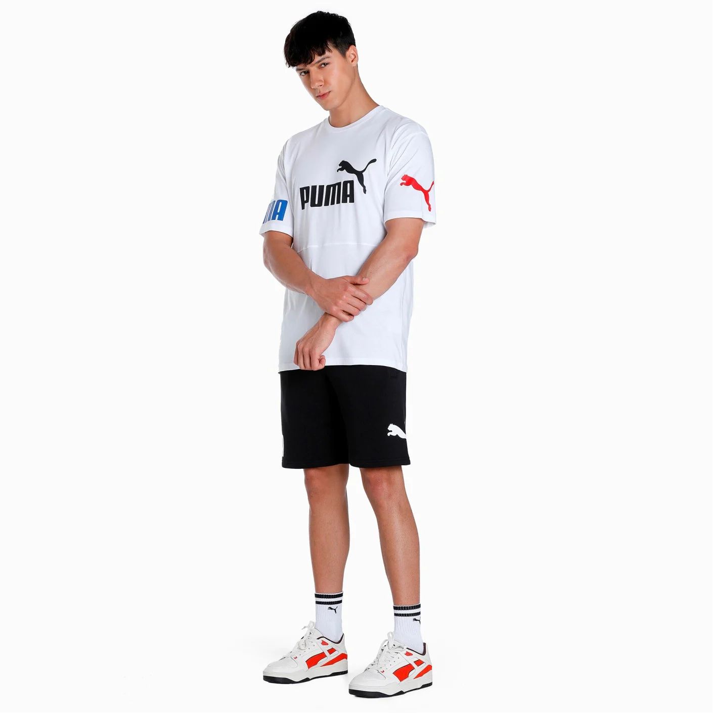 PUMA Power Trainingsbroekje Zwart Wit