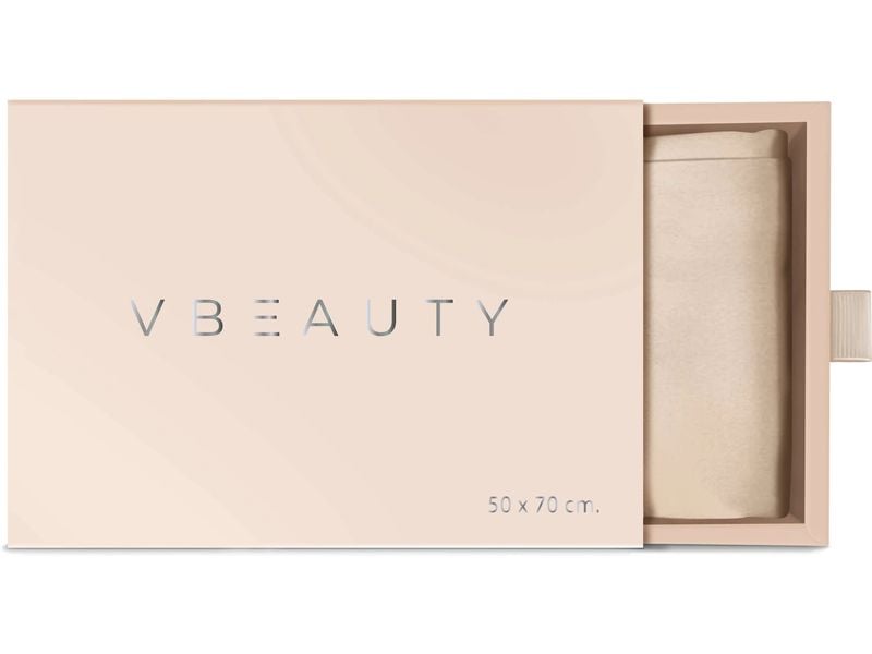 VBEAUTY Beauty Seidenkissen Champagner Seidenkissenbezug aus Seide
