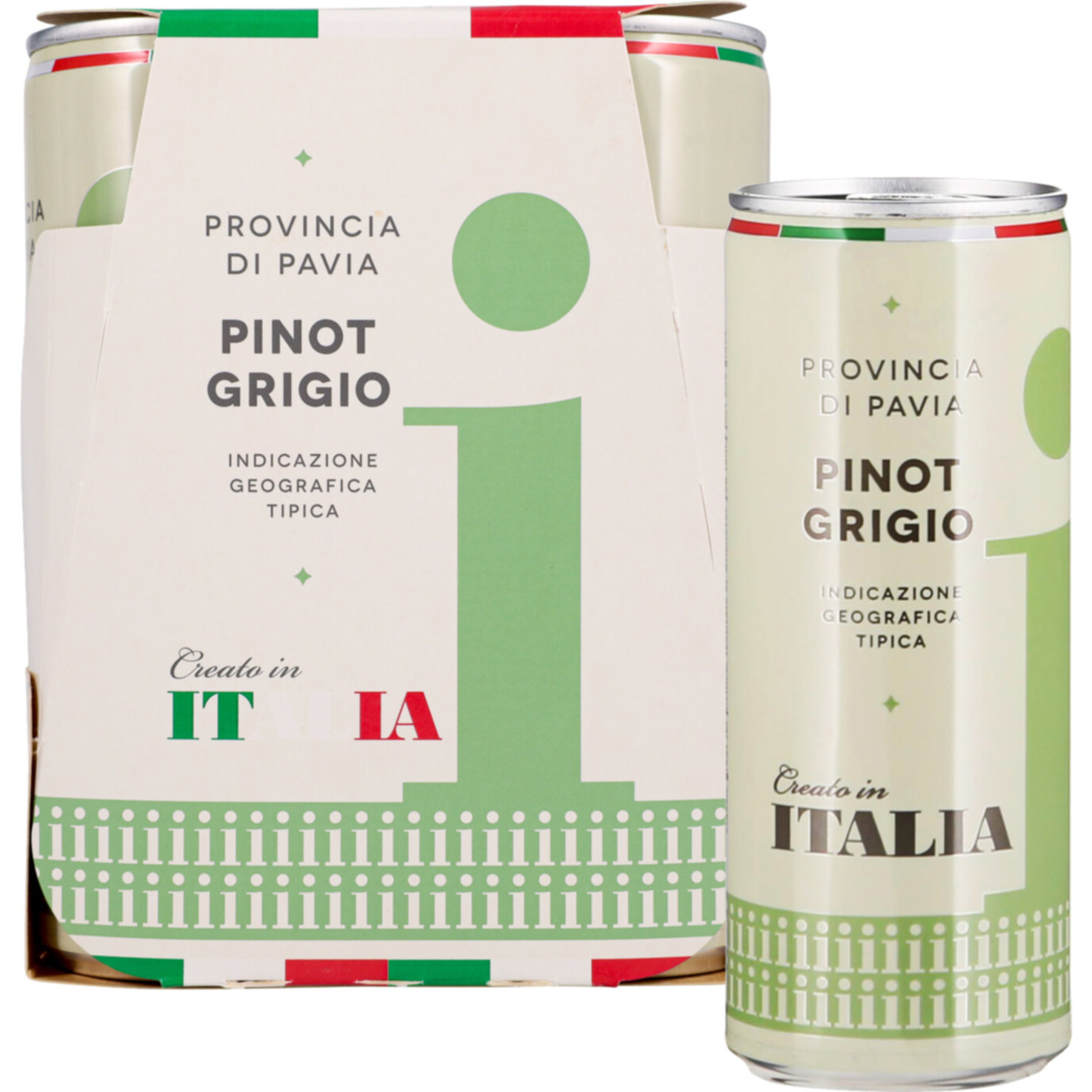 Provincia di Pavia IGT Pinot Grigio, Dose 4x25cl -100cl