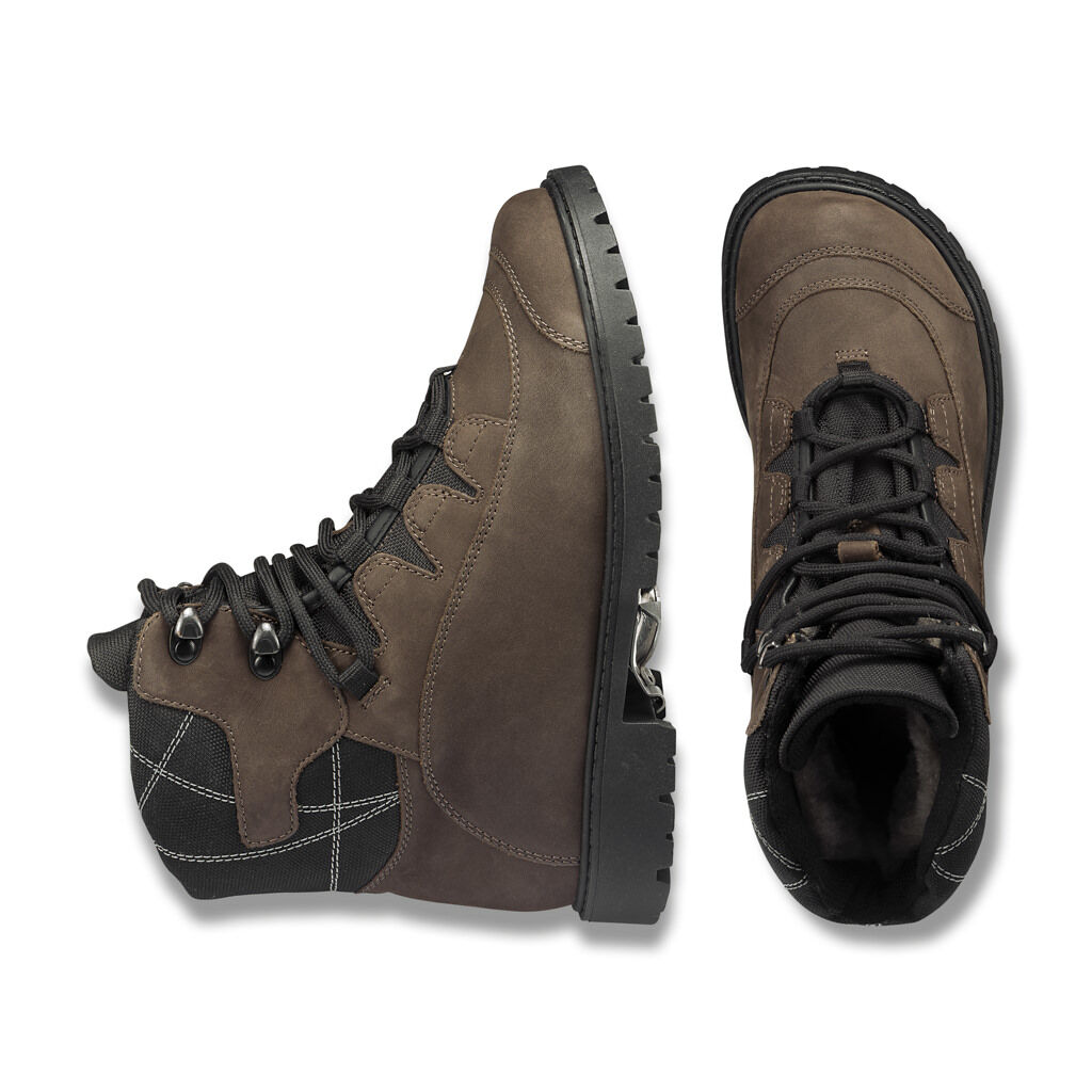 DAMEN - Winterstiefel SHERPA braun