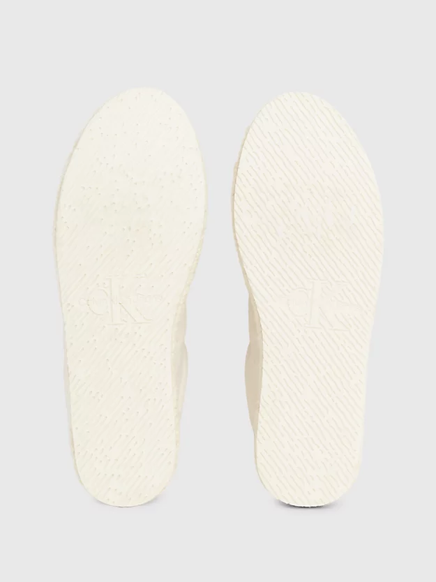 Tênis espadrille de lona com plataforma