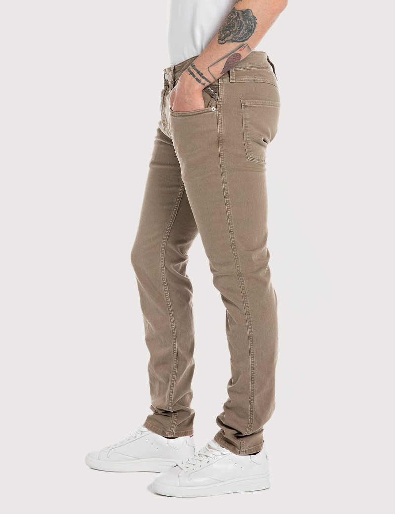 REPLAY JEAN HOMME SLIM ANBASS BEIGE 725