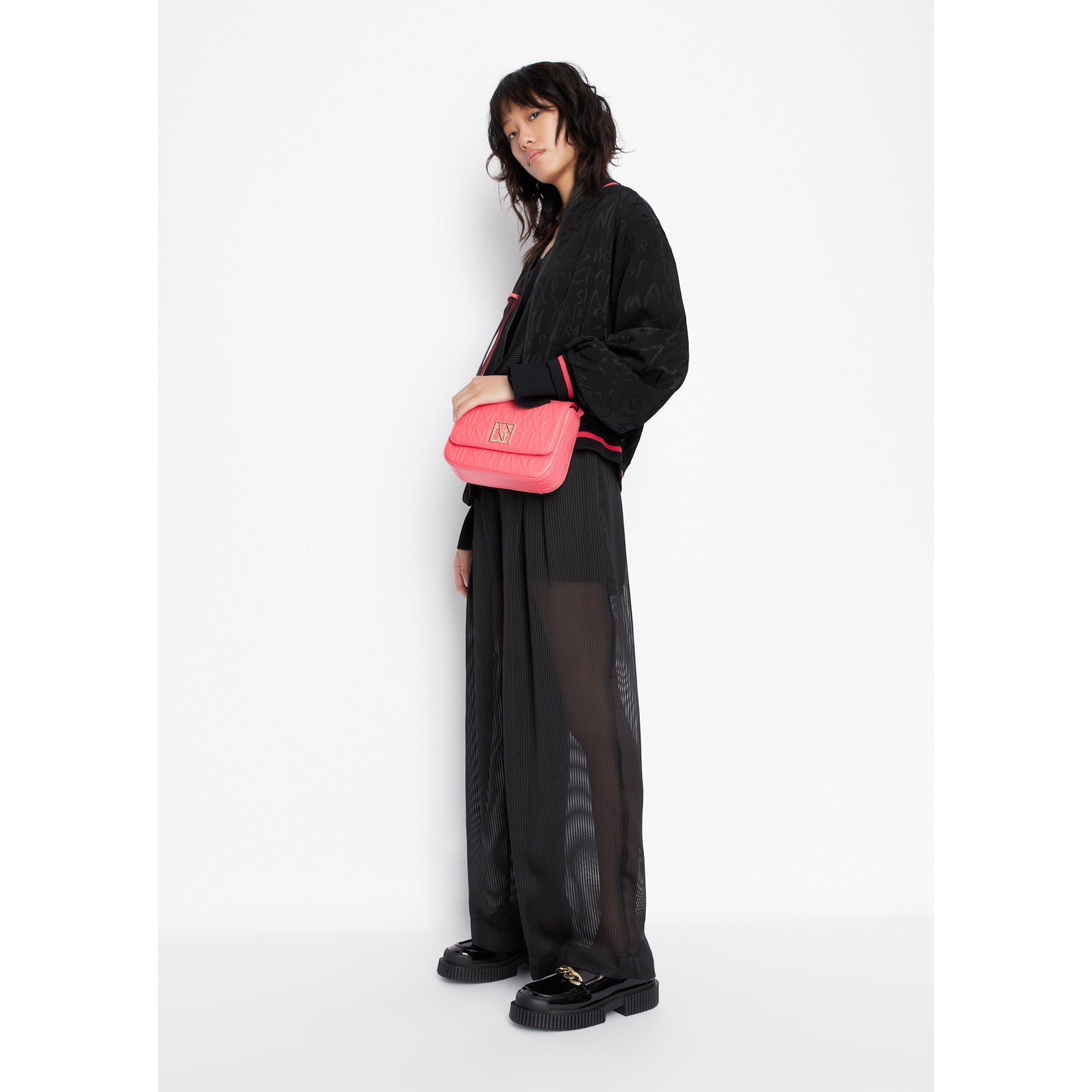 Armani Exchange AX Wde Lg Trousers Ld99