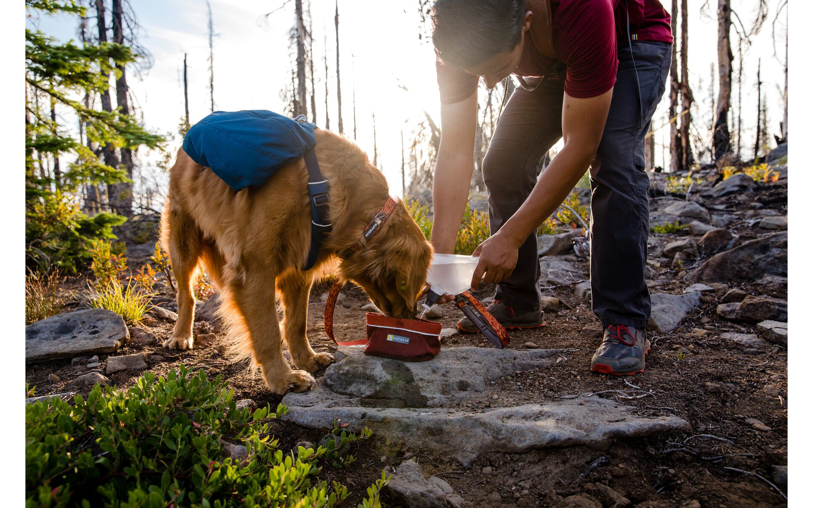 Ruffwear Front Range Hunderucksack XS Aurora Teal