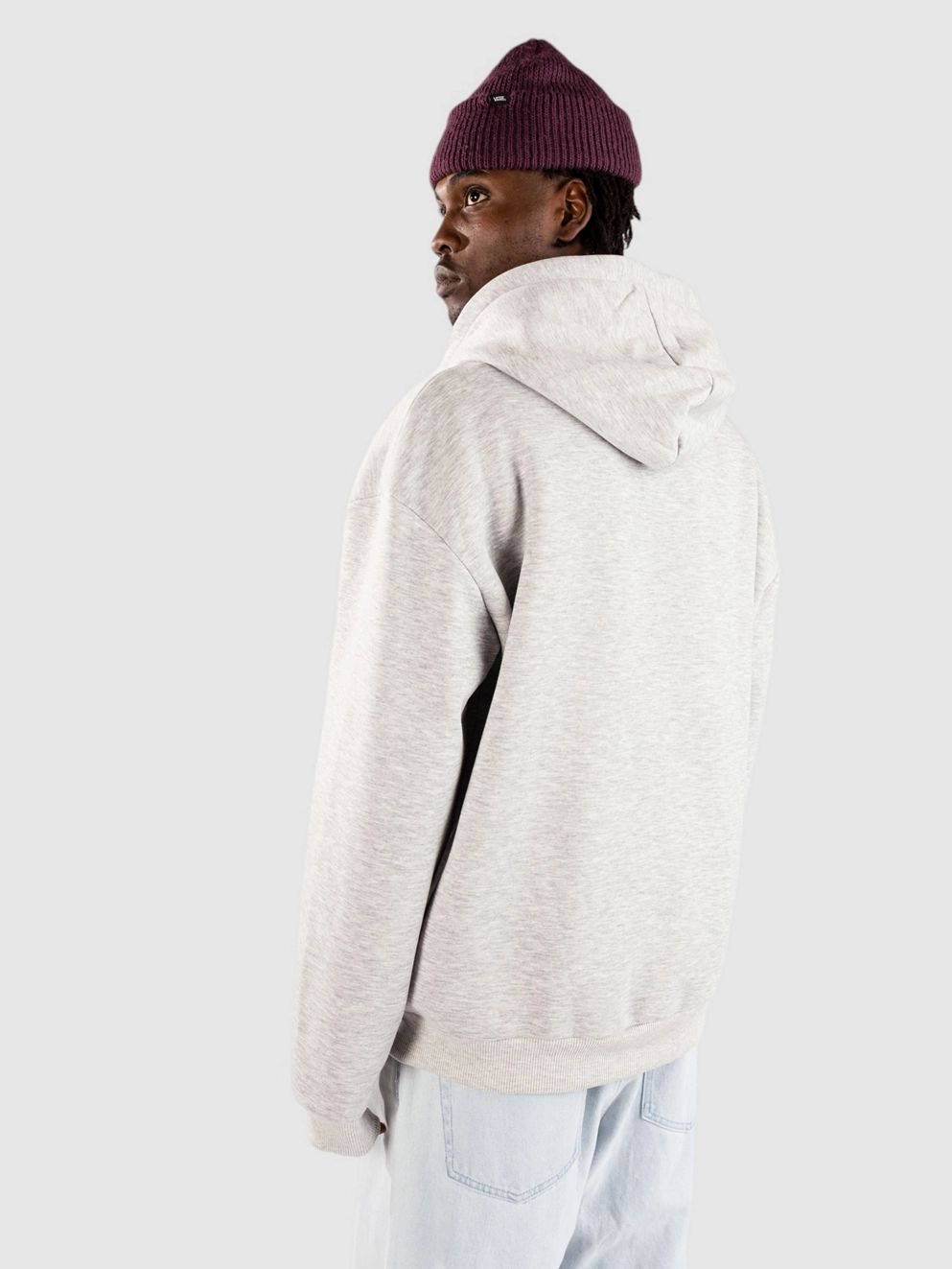 Method Mag Vortex Zip Hoodie heather gray