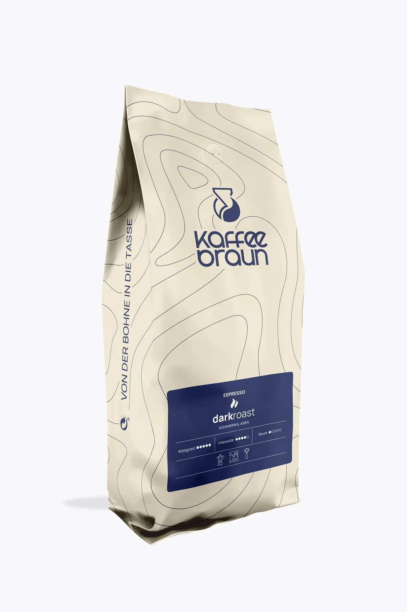Kaffee Braun Espresso Dark Roast Vorteilspaket 4kg