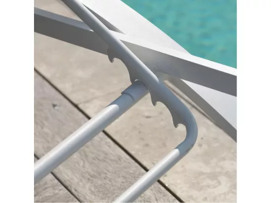 Lot de 2 Bains de Soleil Empilables 