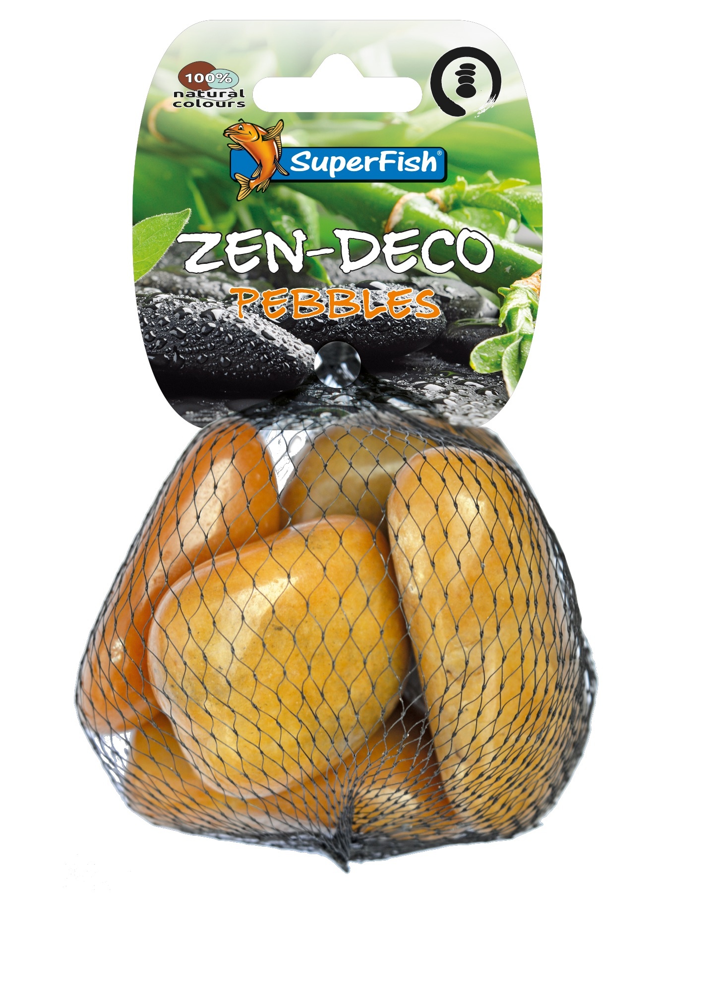 Zen Pebble M Geel 450g