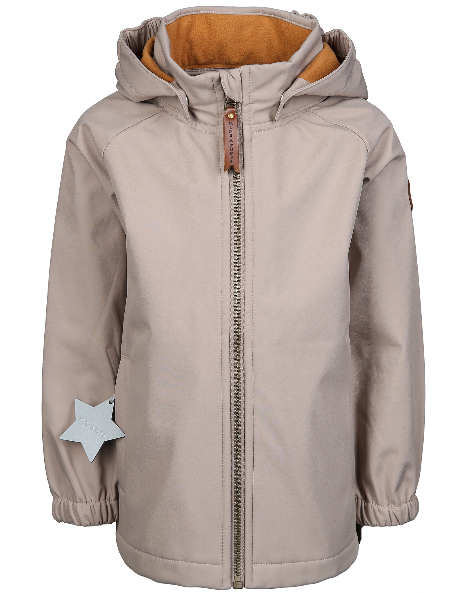 Softshelljacke MATADEN mit Innenfleece in mocha meringue