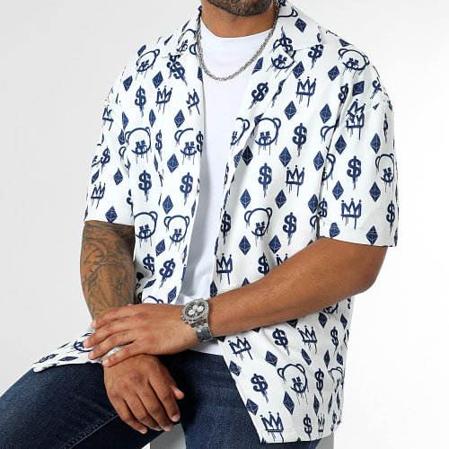 Chemise Oversize Large Lifestyle Maison De Couture 0055 Blanc