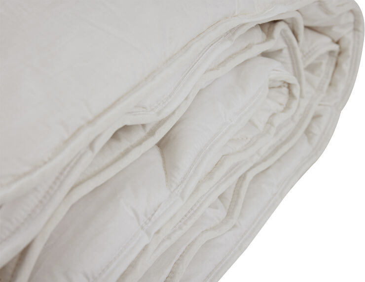 Lixra LIXRA Wool Uld dyne, lun 140x220 cm. Hvid