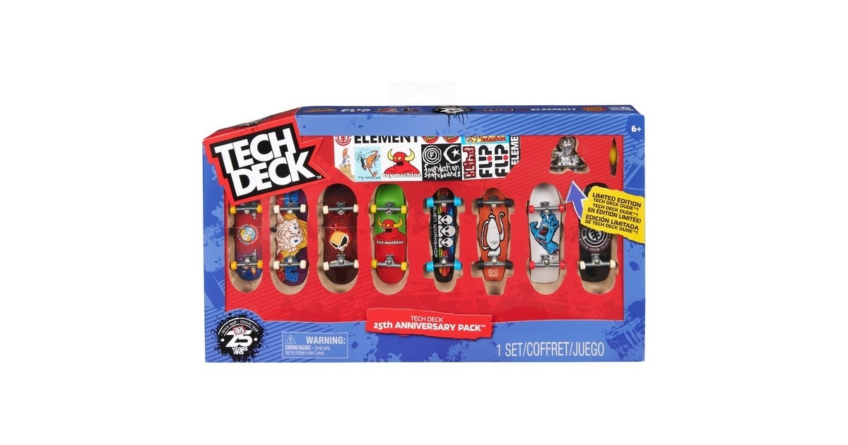 Spin MasterTech Deck - 25th Anniversary 8-Pack Speelgoedvoertuig