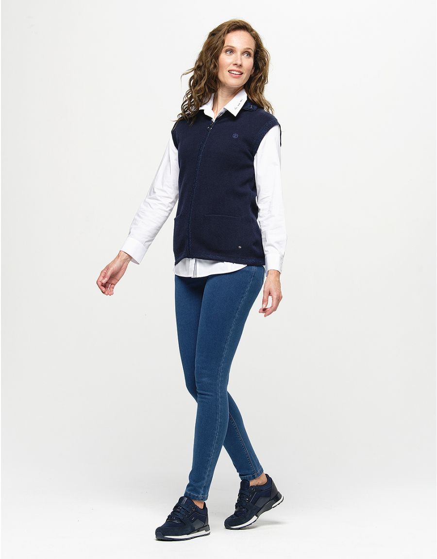 Chemisier blanc coton