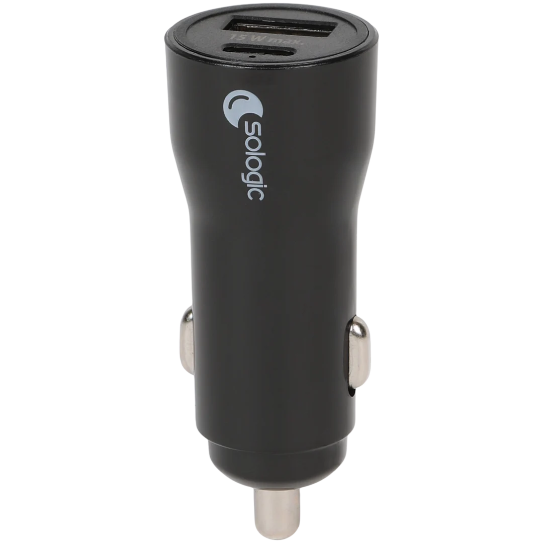 Chargeur allume-cigare à 2 ports Sologic