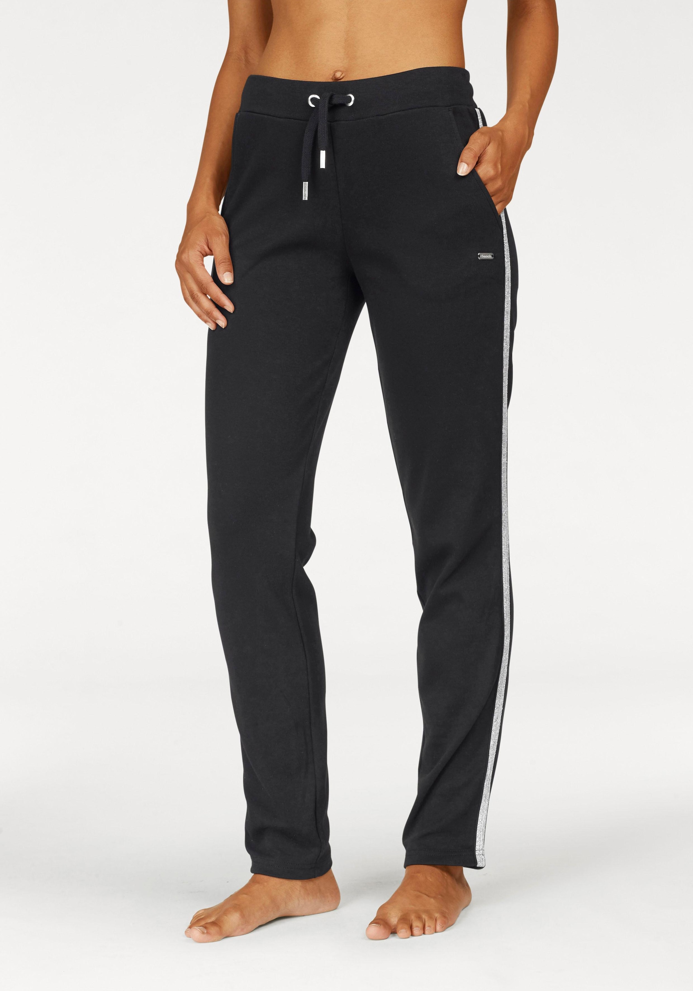 Bench. Loungewear Homewearhose  mit Metallic-Streifen, Loungewear, Loungeanzug