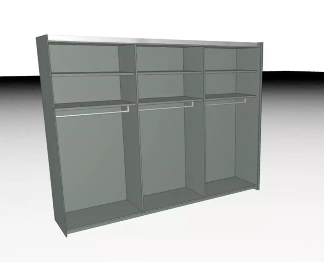 Schwebetürenschrank Lousada 302 x 235 cm