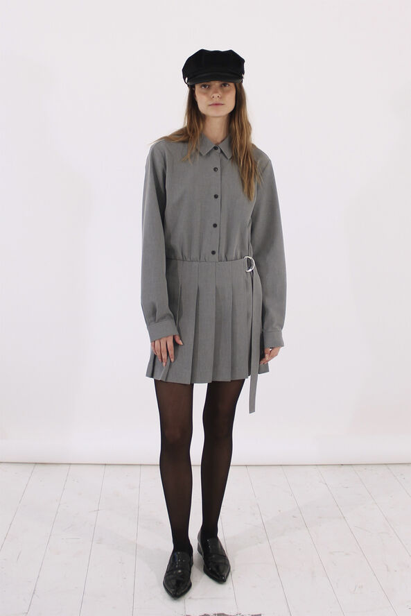 Designers Remix Scott Pleat Dress Grå