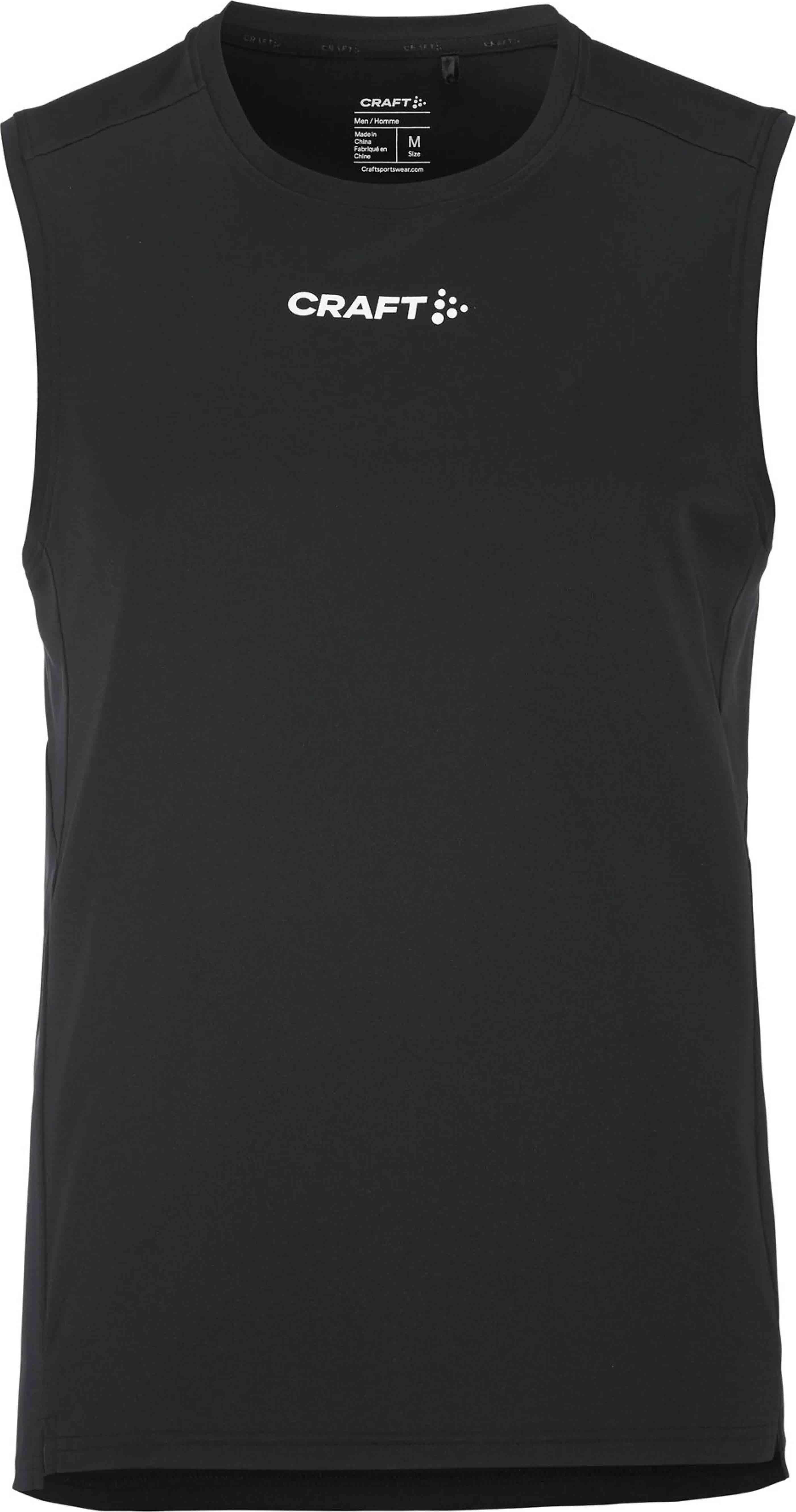 Rush 2.0 Singlet Herre Black