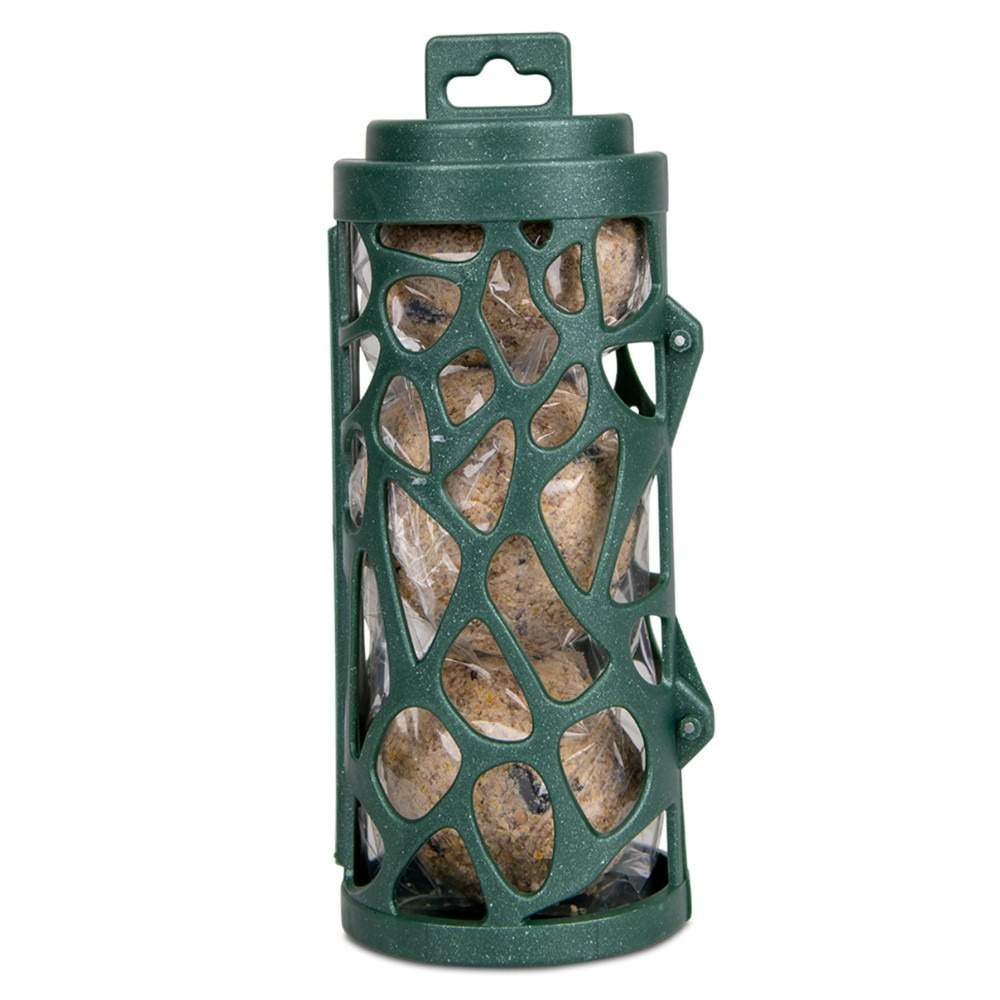 Pack distributeurs remplis boules de graisse et graines pour oiseaux 3.46